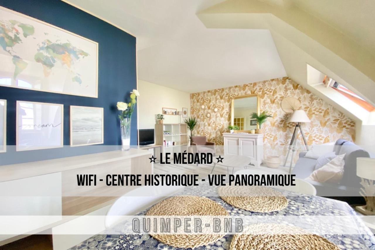 Apartament Le Medard - Confort - Wifi - Centre Historique - Entree Autonome Quimper Zewnętrze zdjęcie